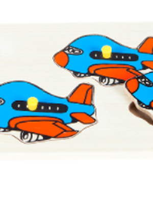 เรียงขนาดเครื่องบิน , ของเล่นไม้, ของเล่นเสริมพัฒนาการ, ของเล่นเด็กอนุบาล, สื่อการสอนเด็กอนุบาล