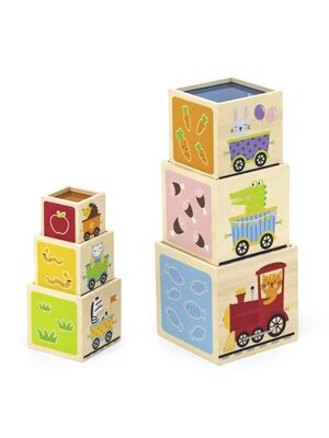 ชุดบล็อกลูกบาศก์ และสัตว์น่ารักแสนสนุก ,ของเล่นเสริมพัฒนาการ ,ของเล่นเสริมทักษะ,ของเล่นเด็ก, สื่อการสอนอนุบาล