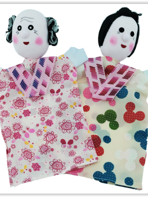 1309 หุ่นกระบอกมือ ขุนช้าง-ขุนแผน ของเล่นเสริมพัฒนาการ ,ของเล่นเสริมทักษะ,ของเล่นเด็ก, สื่อการสอนอนุบาล