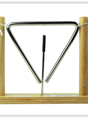 0910 ระฆังเหล็กสามเหลี่ยม พร้อมที่แขวน ของเล่นเสริมพัฒนาการ ,ของเล่นเสริมทักษะ,ของเล่นเด็ก, สื่อการสอนอนุบาล