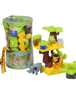 ตัวต่อสวนสัตว์, ของเล่นเสริมทักษะ,ของเล่นเสริมพัฒนาการเด็ก, สือการสอนครูปฐมวัย, พร้อมส่ง