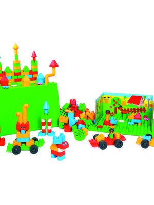 ชุดตัวต่อสร้างเรื่องราวด้วยตัวเรา 218 ชิ้น พร้อมฉากนิทาน, ตัวต่อ , ส่งเสริมการเรียนรู้ ,ของเล่นเสริมพัฒนาการ,ของเล่น , สื่อการสอน ,เสริมจินตนาการ, พร้อมส่ง