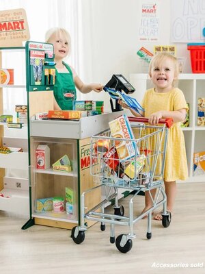 ของเล่นซูเปอร์มาร์เก็ต, แคชเชียร์จำลอง, ของเล่นขายของ,Fresh Mart Grocery Store,ของเล่นบทบาทสมมติ,ของเล่นเสริมพัฒนาการ,สื่อการสอนอนุบาลพร้อมส่ง