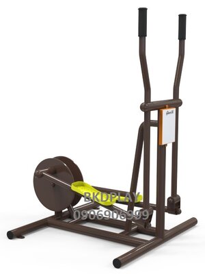 เครื่องบริหารแขน-ขา-สะโพก-หัวไหล่ (แบบล้อถ่วง) เครื่องออกกำลังกาย, กลางแจ้ง, ลานกีฬา, อเนกประสงค์, สนามกีฬา