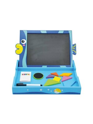 กระดานวาดเขียน2หน้า ,ของเล่นฝึกจินตนาการ ,กระดาน, ของเล่นเสริมทักษะการเรียนรู้, ของเล่นเสริมพัฒนาการเด็กอนุบาล, สื่อการสอนปฐมวัย, พร้อมส่ง