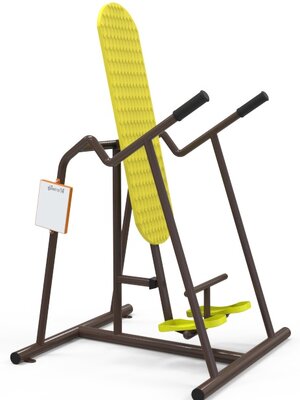 บริหารแขน-หน้าท้อง (แบบยืน) เครื่องออกกำลังกาย, กลางแจ้ง, ลานกีฬา, อเนกประสงค์, สนามกีฬา