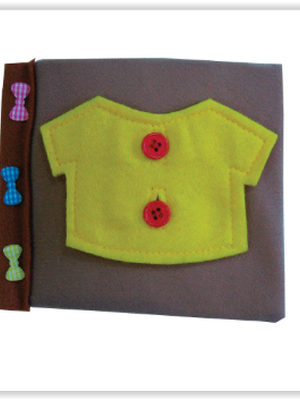 1353 หนังสือผ้าหัดแต่งตัว ของเล่นเสริมพัฒนาการ ,ของเล่นเสริมทักษะ,ของเล่นเด็ก, สื่อการสอนอนุบาล