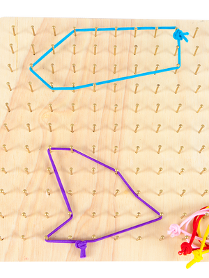 กระดานตะปู (ทองเหลือง) , ของเล่นไม้, ของเล่นเสริมพัฒนาการ, ของเล่นเด็กอนุบาล, สื่อการสอนเด็กอนุบาล