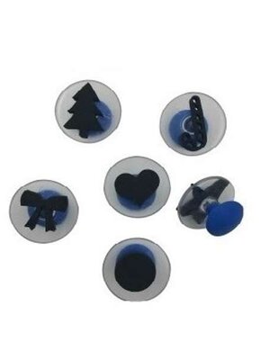 ชุดตราปั๊มB 6 แบบ, ตรายาง ,ตราปั๊ม ,สื่อการสอน, พร้อมส่ง