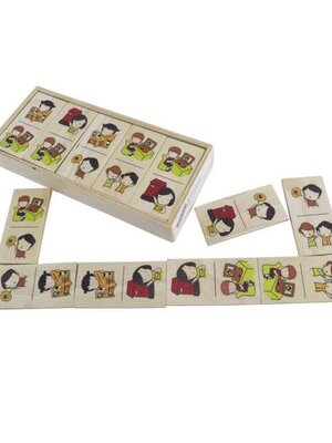 โดมิโนชุดการสื่อสาร 25 ชิ้น ,ของเล่นเสริมทักษะ,ของเล่นเด็ก, สื่อการสอนอนุบาล,ของเล่นไม้,พร้อมส่ง