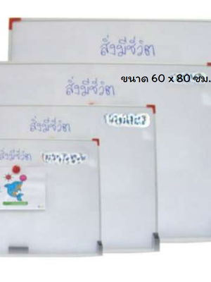 กระดานไวท์บอร์ดแม่เหล็ก ขนาด 60 x 80 ซม. , ของเล่นเสริมพัฒนาการ , ของเล่นฝึกจินตนาการ , สื่อการสอน , ของเล่นเสริมพัฒนาการ , ของเล่นฝึกจินตนาการ , สื่อการสอน