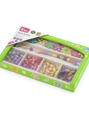 สร้อยคอดอกไม้ ของเล่นเสริมพัฒนาการ, ของเล่นเด็กอนุบาล, สื่อการสอนเด็กอนุบาล พร้อมส่ง