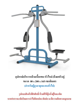 เครื่องออกกำลังกายกลางแจ้ง ชุดบริหารกล้ามเนื้อแขน-หัวไหล่ ดึงยกตัวคู่ สำหรับผู้สูงอายุและบุคคลทั่วไป เครื่องออกกําลังกายกลางแจ้งเทศบาล, เครื่องออกกําลังกายสาธารณะ ,ราคาโรงงาน