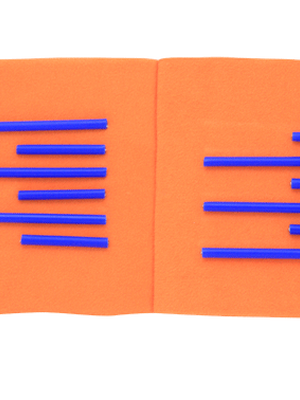 หนังสือผ้า Pre-Braille เล่ม 1 ,ของเล่นเสริมพัฒนาการ,หนังสือผ้า,สื่อการสอนปฐมวัย