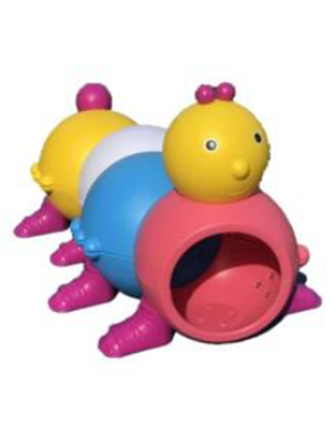 อุโมงค์หนอนตัวกลม,ถ้ำลอด,ท่อลอด ของเล่นสนาม,ของเล่นเสริมพัฒนาการ ขนาด 110 x175x98 CM.