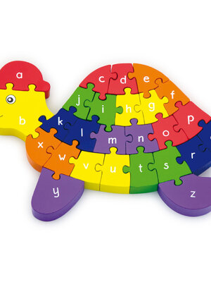 ชุดจิ๊กซอว์อักษร ภาษาอังกฤษ 3 มิติรูปเต่า ,ของเล่นเสริมพัฒนาการ ,ของเล่นเสริมทักษะ,ของเล่นเด็ก, สื่อการสอนอนุบาล