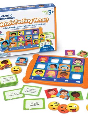 เกมกระดานปริศนาเรียนรู้อารมณ์, สื่อการสอน , ของเล่น ,ของเล่นเสริมพัฒนาการ ของเล่นเด็กอนุบาล พร้อมส่ง