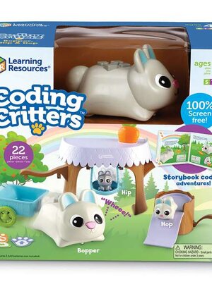 ชุดเรียนรู้โคดดิ้งไปกับเพื่อนๆ กระต่ายน้อย ของเล่นเสริมพัฒนาการ, ของเล่นเด็กอนุบาล, สื่อการสอนเด็กอนุบาล พร้อมส่ง