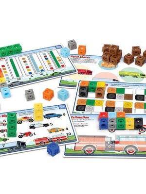 ชุดลูกบาศก์ยานพาหนะ STEM แสนสนุก สื่อการสอนอนุบาล,ปฐมวัย,ของเล่นเสริมพัฒนาการ, ของเล่นเสริมทักษะ