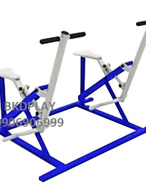 อุปกรณ์บริหารแขน-ขา-หน้าท้อง (แบบม้าโยกคู่) เครื่องออกกำลังกายกลางแจ้ง