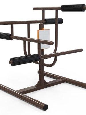 ยืดเส้น วอร์มร่างกาย 4 ระดับ เครื่องออกกำลังกาย, กลางแจ้ง, ลานกีฬา, อเนกประสงค์, สนามกีฬา