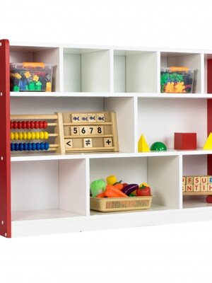 ชั้นวางไม้หนูน้อย 10 ช่อง ชั้นใส่ของกับชั้นวาง , เฟอร์นิเจอร์ , เฟอร์นิเจอร์ไม้ , เฟอร์นิเจอร์เด็ก ,ชั้นวางหนังสือ , ชั้นไม้