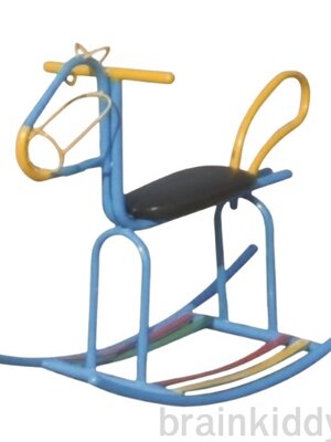 ม้าโยกอนุบาล, เครื่องเล่นสนามกลางแจ้ง , เครื่องเล่นสนามแบบเหล็ก,โยกเยกเหล็ก, OutdoorPlayground, ราคาโรงงาน ขนาด 40x60x55 ซม.