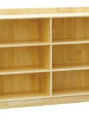 ชั้นไม้ช่องโล่ง 6 ช่อง ,เฟอร์นิเจอร์เด็ก ,ชั้นวางของไม้,ตู้ไม้, ชั้นวางของเด็ก, โรงเรียนอนุบาล, เนอสเซอรี่, ห้องเด็กเล่น, kidszone สินค้าสั่งนำเข้า ขนาด 30x120x80 ซม.