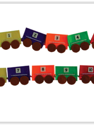 1351 รถไฟต่อตัวเลข ของเล่นเสริมพัฒนาการ ,ของเล่นเสริมทักษะ,ของเล่นเด็ก, สื่อการสอนอนุบาล