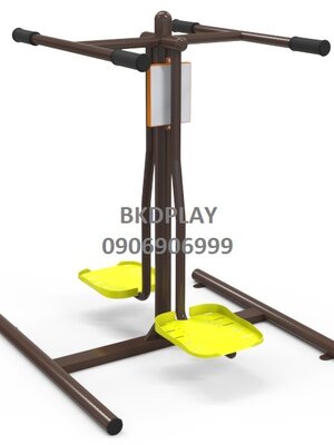 บริหารขา-สะโพก (แบบแกว่งตัวคู่)เครื่องออกกำลังกาย, กลางแจ้ง, ลานกีฬา, อเนกประสงค์, สนามกีฬา