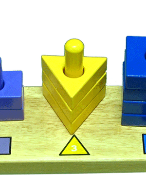 กระดานจำแนกสี จำนวน รูปทรง , ของเล่นไม้, ของเล่นเสริมพัฒนาการ, ของเล่นเด็กอนุบาล, สื่อการสอนเด็กอนุบาล