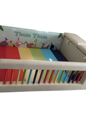 คอกกั้นเด็ก ลายสัตว์น่ารัก มีช่องเก็บของ, คอกกั้นเด็ก,เตียงเด็ก,เบาะหนังนุ่มนิ่ม softplay, indoor playground kidszone ,สวนสนุกในร่ม ,รับสั่งทำบ่อบอล เตียงเด็ก ตามขนาด