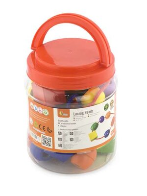 ชุดลูกปัดไม้ร้อยเชือกแสนสนุก, ของเล่นเสริมพัฒนาการ, ของเล่น, สื่อการสอน เด็กอนุบาล พร้อมส่ง