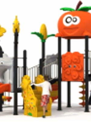 เครื่องเล่นสนามกลางแจ้ง ในร่ม, ชุด สไลด์ทรงตัวบิ๊กแอปเปิล ,ครุภัณฑ์สนามเด็กเล่น,งบ.สพฐ,โครงการโรงเรียนประชารัฐ, playground,สไลเดอร์,ของเล่นเสริมพัฒนาการ,เครื่องเล่นสนาม, สนามเด็กเล่น