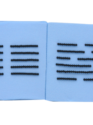 หนังสือผ้า Pre-Braille เล่ม 2 , ของเล่นเสริมพัฒนาการ, ของเล่น,สื่อการสอนปฐมวัย