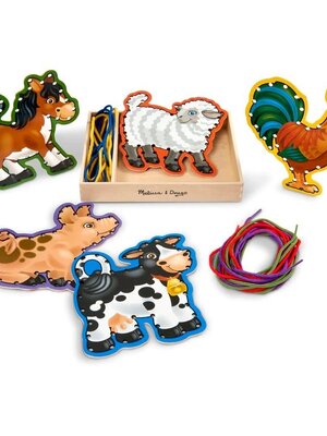 ร้อยเชือกชุดฟาร์มสัตว์ 5 ชิ้น ,ร้อยเชือก,สัวต์ฟาร์ม,ของเล่นเสริมทักษะการเรียนรู้, ของเล่นเสริมพัฒนาการเด็กอนุบาล, สื่อการสอนปฐมวัย, พร้อมส่ง