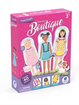 กระดาษสร้างสรรค์ ร้านเสื้อผ้า สื่อการสอนอนุบาล,ปฐมวัย, ,ของเล่นเสริมพัฒนาการ, ของเล่นเสริมทักษะ