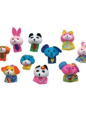 หุ่นนิ้วมือสัตว์แสนสนุก, ของเล่นเสริมทักษะ,ของเล่นเสริมพัฒนาการเด็ก, สือการสอนครูปฐมวัย, พร้อมส่ง