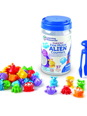 ชุดนับจำนวนมนุษย์ต่างดาวแสนสนุก สื่อการสอนอนุบาล,ปฐมวัย,ของเล่นเสริมพัฒนาการ, ของเล่นเสริมทักษะ