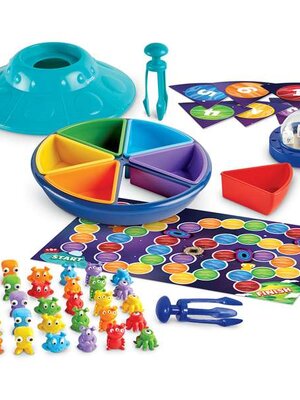 ชุดเกมฝึกแยกสียานมนุษย์ต่างดาวแสนสนุก สื่อการสอนอนุบาล,ปฐมวัย,ของเล่นเสริมพัฒนาการ, ของเล่นเสริมทักษะ