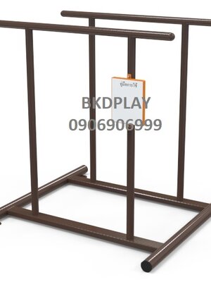 บริหารแขน-หัวไหล่ (แบบบาร์ยกตัว)เครื่องออกกำลังกาย, กลางแจ้ง, ลานกีฬา, อเนกประสงค์, สนามกีฬา