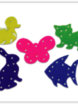 1372 ชุดร้อยเชือก สัตว์ต่างๆ ของเล่นเสริมพัฒนาการ ,ของเล่นเสริมทักษะ,ของเล่นเด็ก, สื่อการสอนอนุบาล