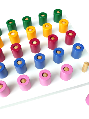 รูปกลมสวมหลัก ,ของเล่นเสริมพัฒนาการ,ของเล่นไม้, ของเล่นเสริมทักษะ, กล้ามเนื้อมัดเล็ก ,กิจกรรมบำบัด ,กายภาพบำบัด, ผลิตในไทย, พร้อมส่ง