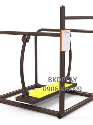 บริหารเอว-สะโพก (แบบสกี) เครื่องออกกำลังกาย, กลางแจ้ง, ลานกีฬา, อเนกประสงค์, สนามกีฬา