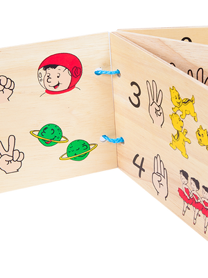 หนังสือไม้ ชุดคณิตศาสตร์เบื้องต้น, ของเล่นไม้, ของเล่นเสริมพัฒนาการ, ของเล่นเด็กอนุบาล, สื่อการสอนเด็กอนุบาล