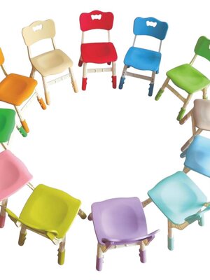 เก้าอี้ผีเสื้อ,เก้าอี้พลาสติก, เก้าอี้ปรับระดับ ราคาต่อ 1 ตัว เก้าอี้กิจกรรม เก้าอี้สำหรับเด็ก เก้าอี้เดี่ยว เฟอร์นิเจอร์เด็กงานนำเข้า