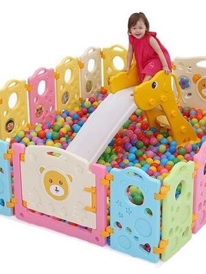 บ่อบอลพลาสติก รวมสไลเดอร์ , บ่อบอลพลาสติก คอกกั้น, รั้วกั้นเด็ก พร้อมส่ง ส่งฟรี