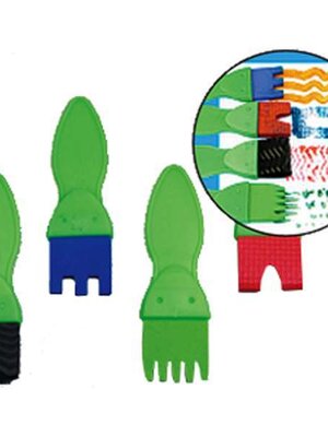 ชุดแปรงทาสีวาดลวดลาย 4 ชิ้น ของเล่น, ของเล่นเด็ก, ของเล่นเสริมพัฒนาการ,สื่อ และอุปกรณ์สำหรับทำกิจกรรมศิลปะสร้างสรรค์ , ของเล่นเด็กอนุบาล พร้อมส่ง