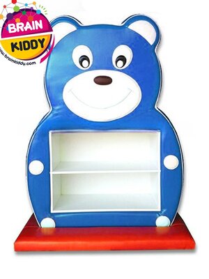 ชั้นวางหมีน้อยวัยใส เฟอร์นิเจอร์เด็ก ,ชั้นวางของไม้,ตู้ไม้, ชั้นวางของเด็ก, โรงเรียนอนุบาล, เนอสเซอรี่, ห้องเด็กเล่น, kidszone พร้อมส่ง