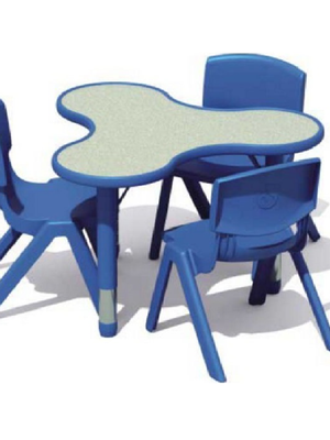 ชุดโต๊ะเรียนทรงน้ำ ปรับขาได้ โต๊ะนักเรียนอนุบาล พรีออเดอร์ 1เดือน คิดค่าส่งตามจริง ขนาด 60x67x37-62 cm.
